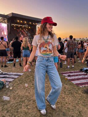 Zara TRF Extra Wide Leg Distressed Jeans